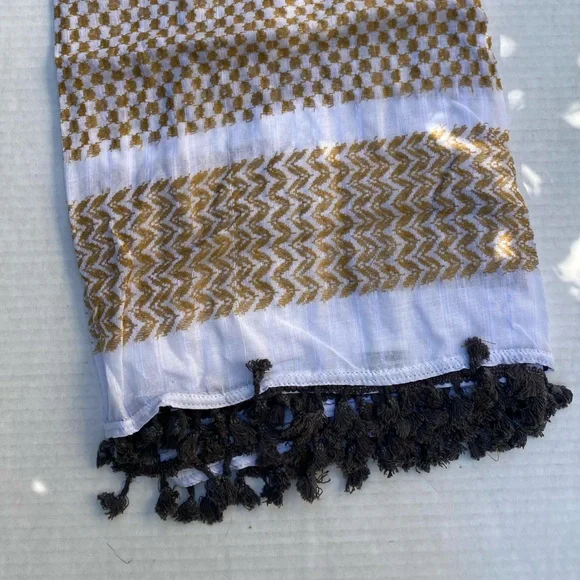 Hirbawi Original Alquds Al Quds Kufiya Palestinian Scarf - Picture 7 of 15